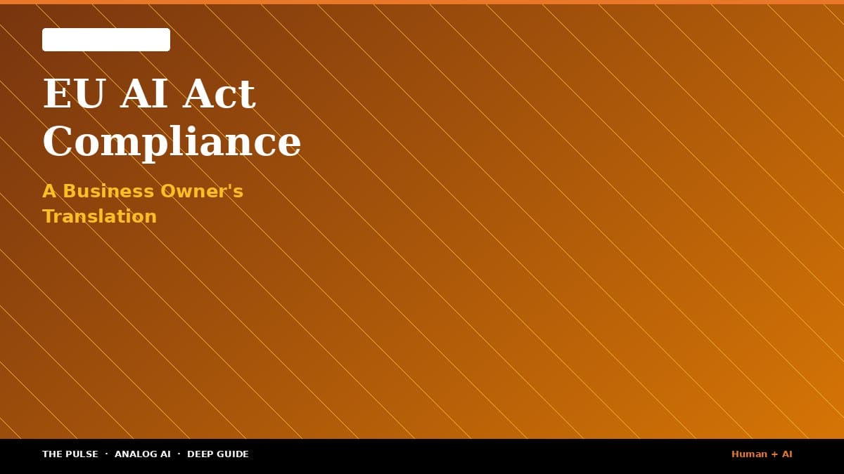 AI Act Compliance for Small Firms